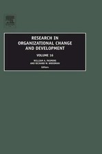 Research in Organizational Change and Develop...