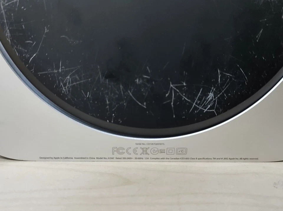 Apple Mac Mini A1347 (LATE 2012)i5 4GB 128GB HIGH SIERRA & PSU *USED-LOOSE BASE* - Image 4 of 4