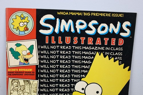 Simpsons Illustrated Premier Issue - Springfield Newspaper Insert - Spring 1991 - Imagen 2 de 17