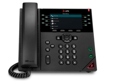 POLYCOM: 2200-12450-001 Tel&eacute;fono Para 3 L&iacute;neas SoundPoint IP450
