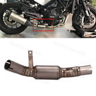 <!--F#f_0-->For Benelli Leoncino 500 Mid Exhaust Pipe Replace Catalyst Connect Stock Muffler<!--F/-->
