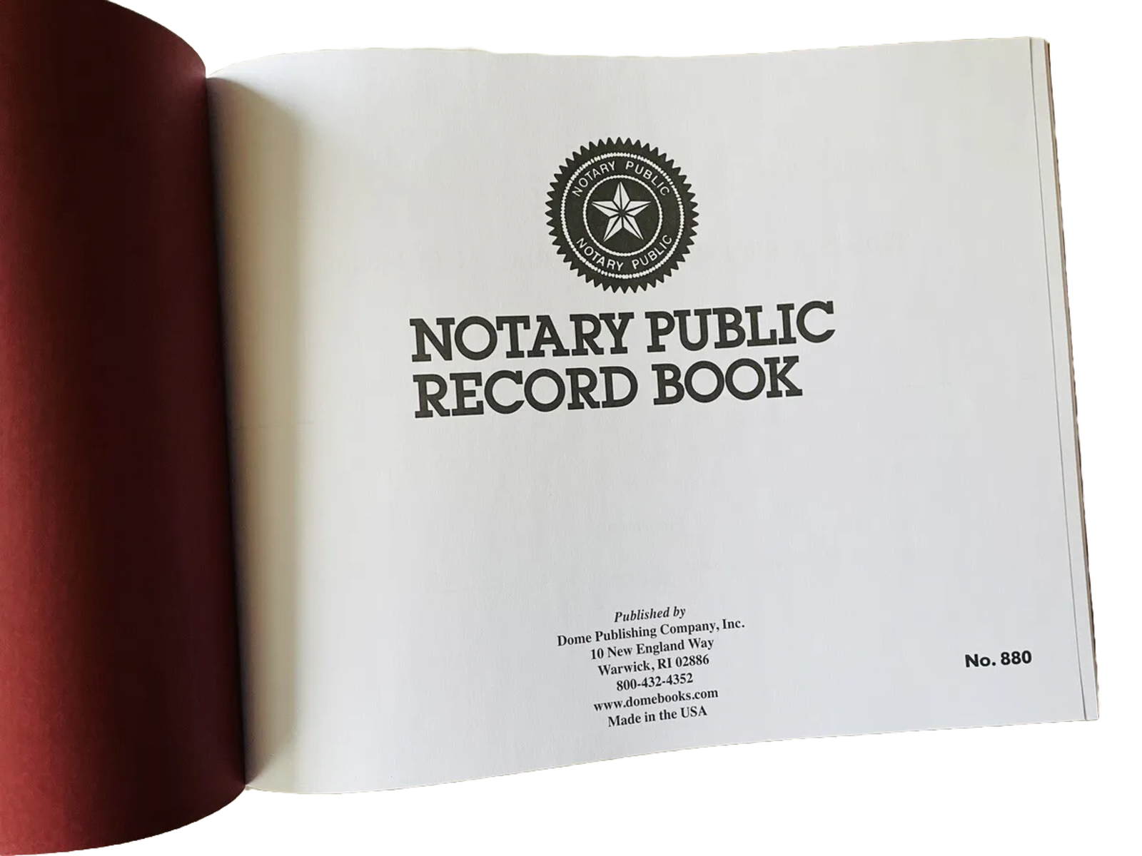 Dome Notary Public Record Book, 522 entries 641438173159 eBay
