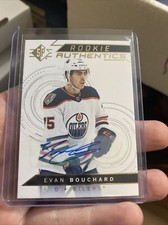 Evan Bouchard SP Authentics Rookie Autograph