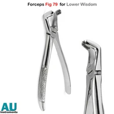 Tooth Extraction Forceps fig. 79 Lower Teeth Removal Extracting Instruments