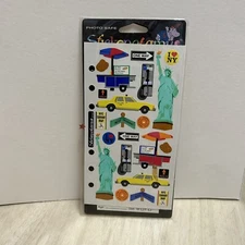 Stickopotamus New York Destination Binder Stickers Travel Statue Of Liberty Taxi