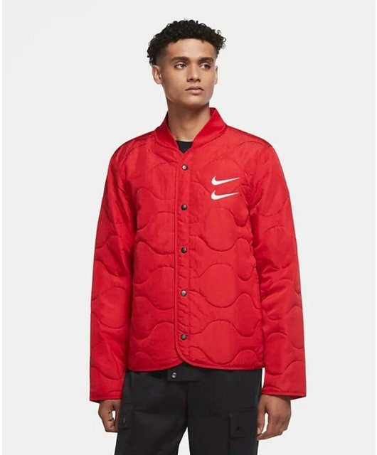 nike quilted jacket