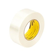 24 Rolls Strong 1-1/2" x 60 Yds Fiberglass Reinforced Strapping Filament Tape