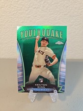 2024 Topps Chrome Update Keaton Winn Youthquake Green /99