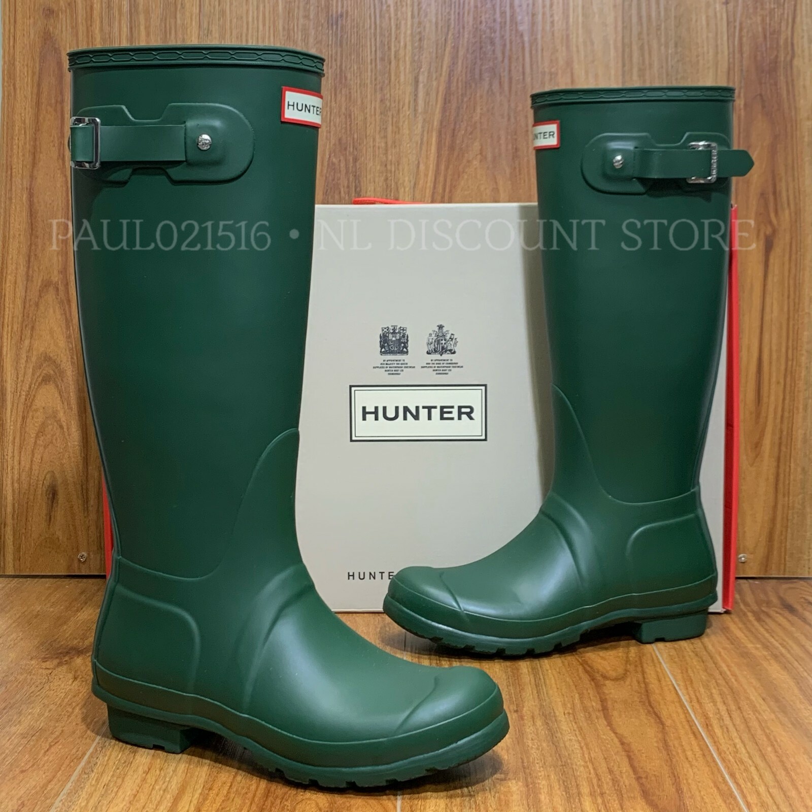HUNTER Original Tall Rubber Waterproof 