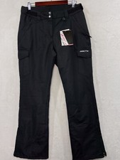 Arctix Snow Sports Cargo Pants Ski Snow Boarding Women M Black Insulated NEW
