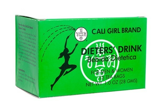Dieters' Drink China Slim Tea 1.0 oz. - Green (Cali Girl Brand).