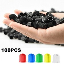 100PCS Plastic Car Wheel Tire Valve Air Dust Cover Stem Caps Car Accessories