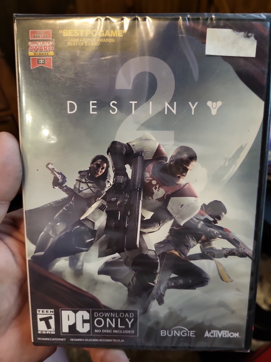 Destiny 2 Game for Windows PC ONLY (PC 2017) New Sealed