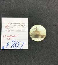 AAFES POGS, 12th Series/Printing,1 POG, 25¢ , #P807, FAIR