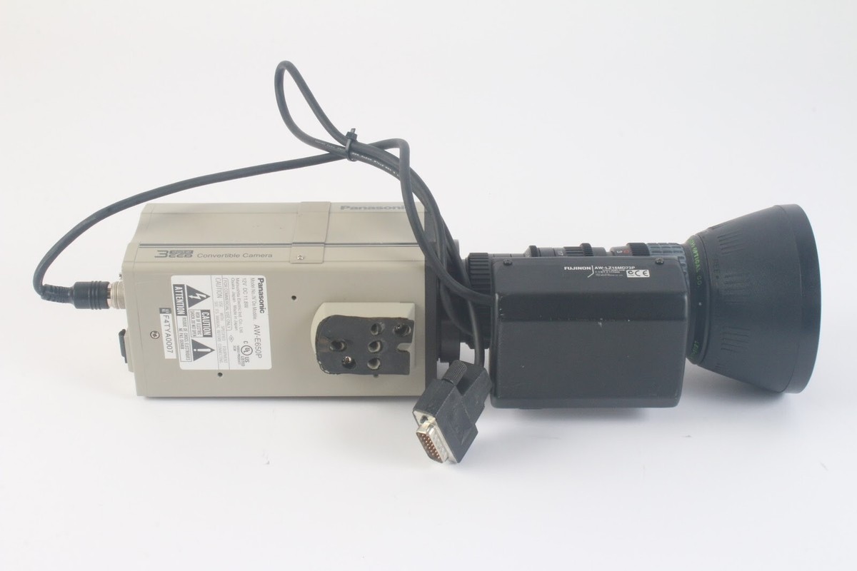 Panasonic AW-E650 Convertible Camera W Fujinon AW-LZ16MD73P 1:1.9