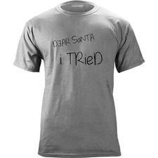 Dear Santa I Tried T-Shirt