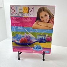 Crystal Garden Kit STEAM Powered Girls 4M Hands-on Crystal Science Experiment