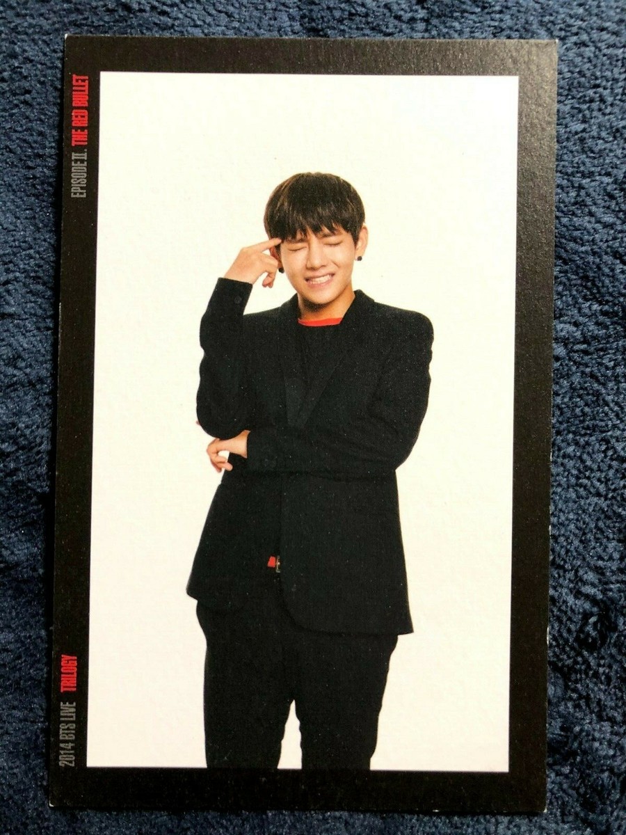 BTS フォトカード LIVE TRILOGY THE RED BULLET