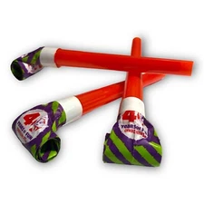 RARE: Chuck E. Cheese "40 Years of Fun" Collectible Party Blowers (LOT OF 3) 🌟