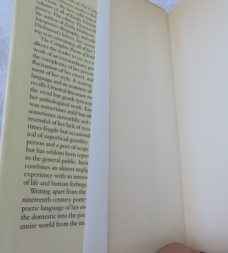 The Complete Poems of Emily Dickinson, by Thomas H Johnson 1960 HC/DJ - Picture 7 of 18
