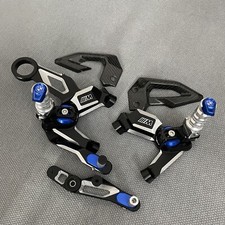 per BMW S 1000 R M1000R S1000R 23-24 Set Poggiapiedi Posteriore Racing Regolabile