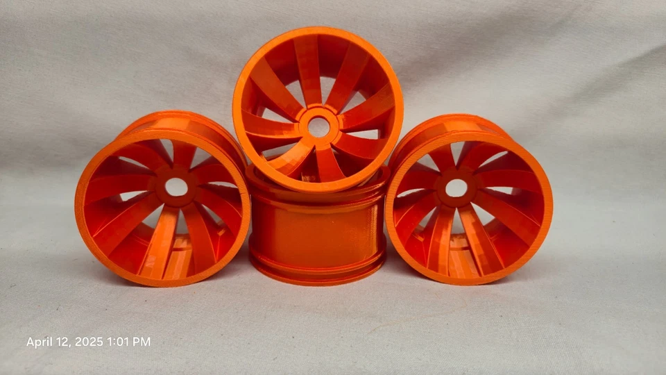 Redline RC Custom Wheels 8 spoke Rim 17MM Hub for traxxas tmaxx - Image 2 of 4