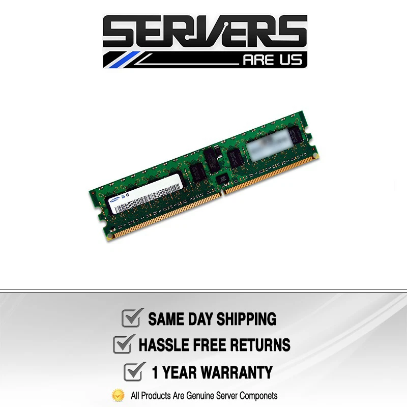 IBM 8GB 2X4GB Memory 46C7420 PC2-5300 FBD DDR2-667 46C7423 - Image 2 of 4