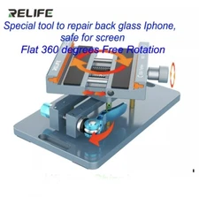 Rotating Repair Fixture Clamp IPhone Holder Back Glass Removal XS 11 12 13 8 X