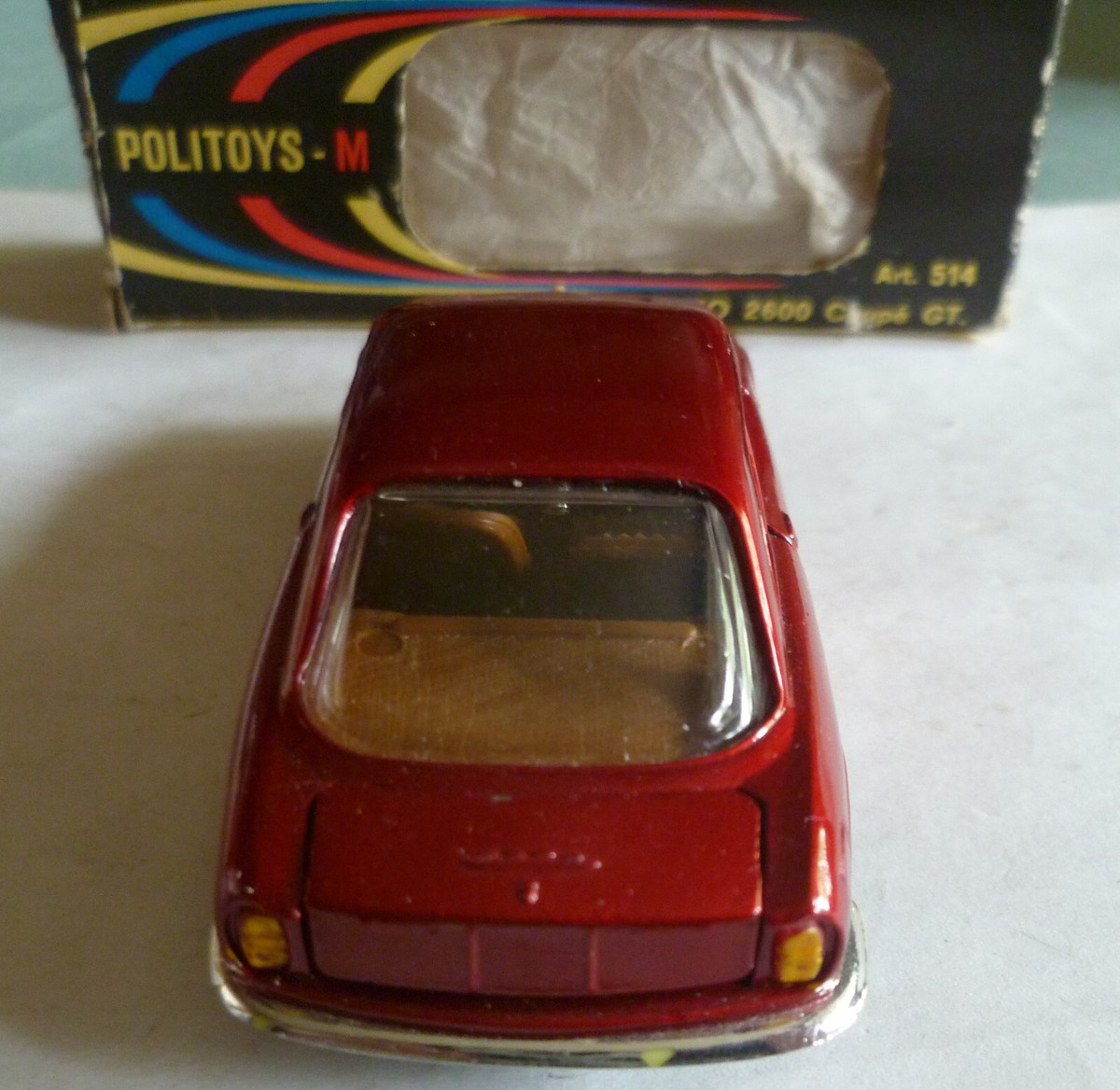POLITOYS - M  Alfa Romeo 2600 Zagato  Original Boîte Comme Photo EUR