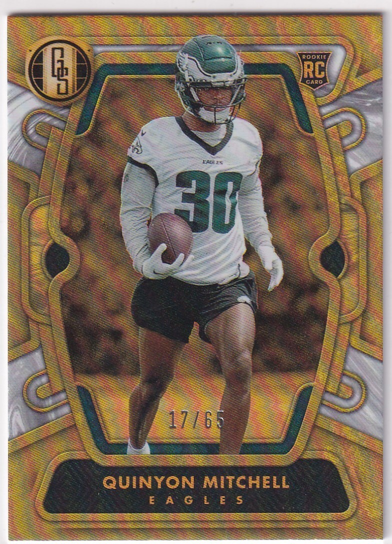 2024 Panini Gold Standard Quinyon Mitchell White Gold Rookie RC 17/65
