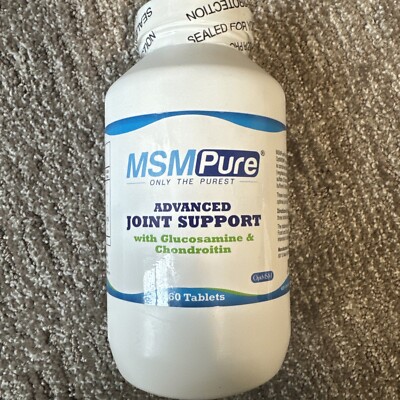 Kala Health MSMPure Tablets, 360 Count, 1000 mg per Tablet, Pure MSM Organic
