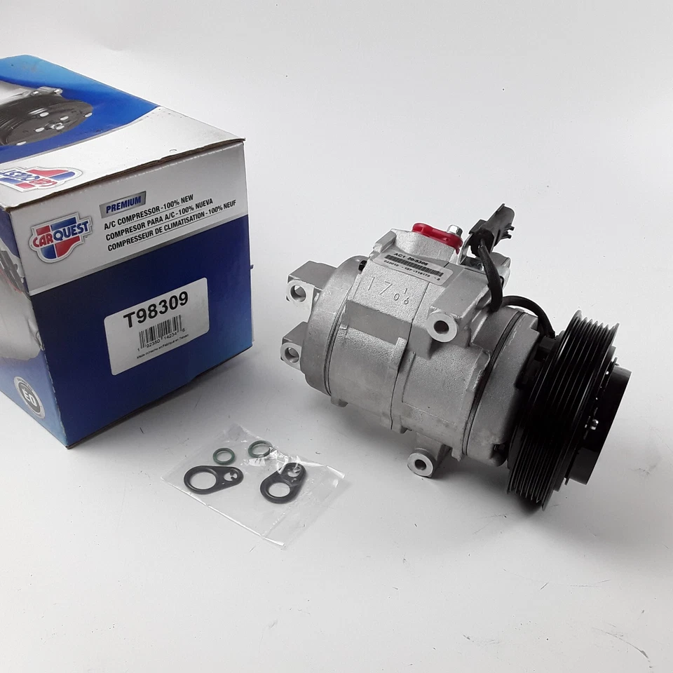 Compresor de aire acondicionado Carquest T98309 para Chrysler 300 Dodge Charger Magnum 2006-2010 Foto 4 de 4
