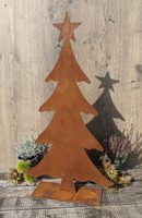 Tannenbaum Ca. 65 Cm Aus Metall In Edelrost Weihnachtsbaum Deko Advent Baum Wald