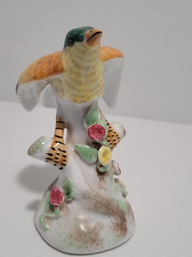 Oiseau Porcelaine style Meissen Saxe Figurine TBE - Picture 4 of 19