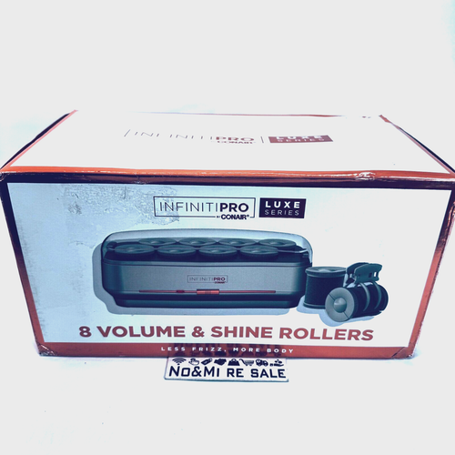 INFINITIPRO BY CONAIR Ceramic Flocked Hot Rollers w Clips for All Hair. 2 inch - Picture 11 of 11