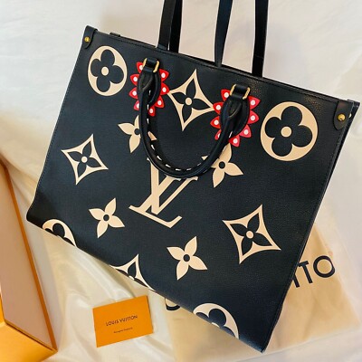 Louis Vuitton LV Crafty On The Go Top Handle  GM Black Limited Edition