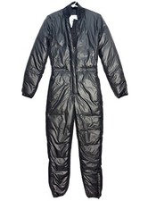 LUXTON Womens Sculpt Ski Jumpsuit Black MSRP 1,095 