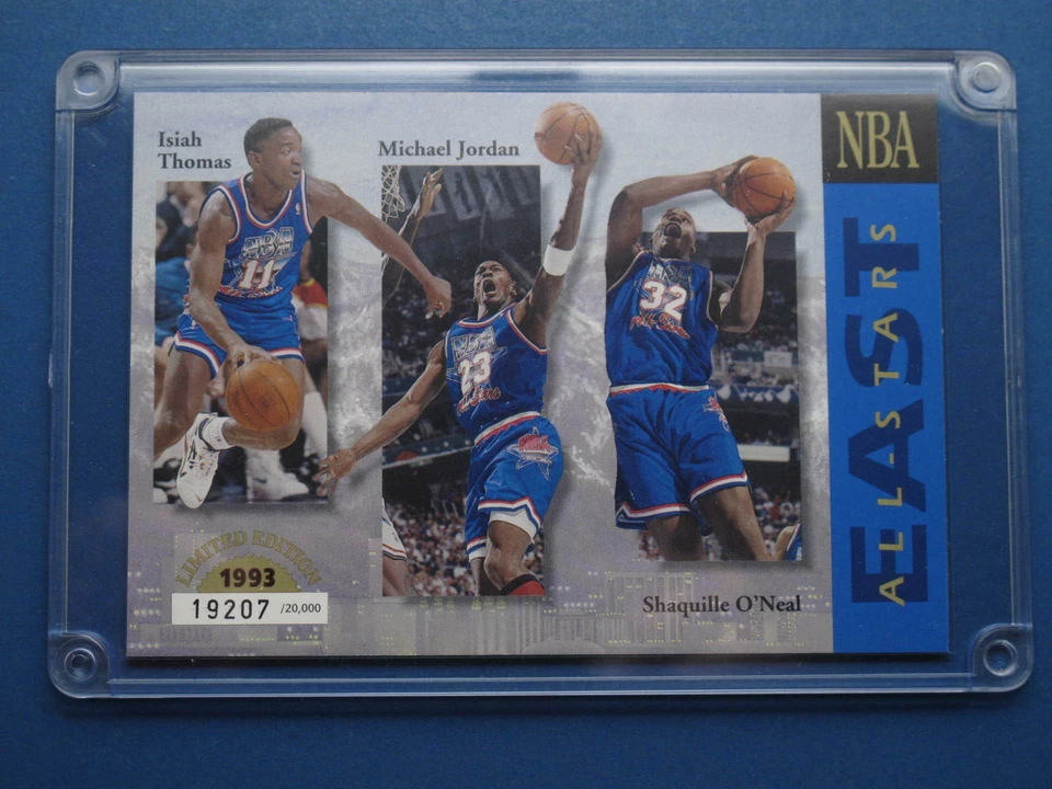1993 - 94 Upper Deck NBA 全明星限量版套装 - Jordan Thomas Shaq Pippen — 第 3/4 张图片