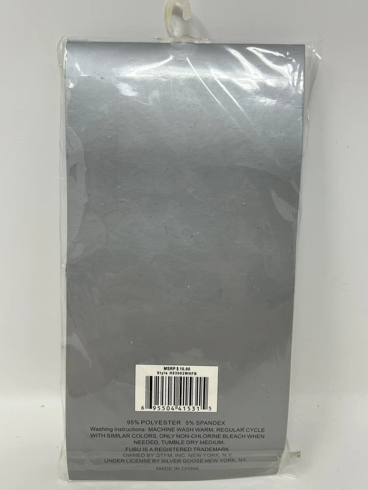 Paquete de tres calcetines bebé recién nacido colección FUBU GTFM NUEVOS - DEFECTOS DE EMBALAJE Foto 2 de 3