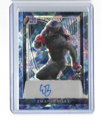 2024 Leaf Pro Set Metal Emani Bailey Sky Crystalm XRC Rookie Auto 1/1 PA-EB2