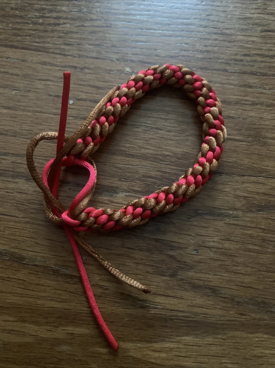 CELTIC KNOT Handmade One Size Fits Most Braided Pull Cord Bracelet tb53