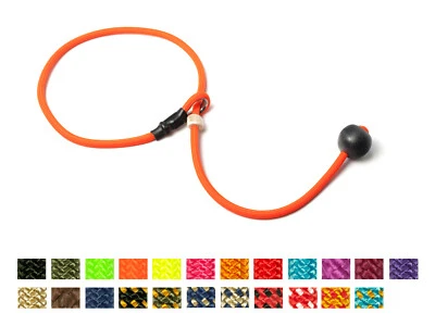 Mystique Kurzführer 6mm mit Zugbegrenzung verschiedene Farben / 70 cm / 80 cm