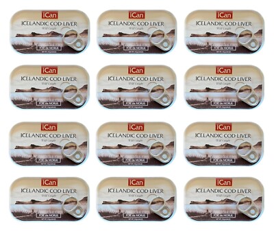 Icelandic Cod Liver Wild Caught (Foie de Morue)