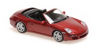 Maxichamps 940063031 Porsche 911 Carrera S Cabriolet Rot Metallic 2005 M 1:43