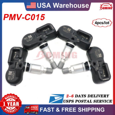 New 4PCS TPMS TIRE PRESSURE SENSOR for Toyota Tacoma Lexus 42607-06030 PMV-C015
