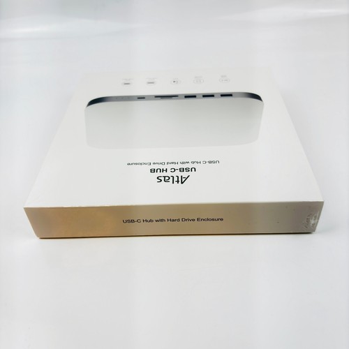 Mac mini docking station ( 8in1 TypeC hub ) space gray / M.2 + 2.5" SATA connect - 第 5/9 張圖片