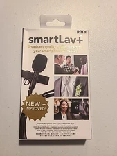 Rode SmartLav+ Lavalier Microphone for Smartphones - Black (A⁷)