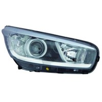 Halogen Scheinwerfer Links H7/H7 Schwarz FüR KIA Pro Cee'd Inklusive Lampen
