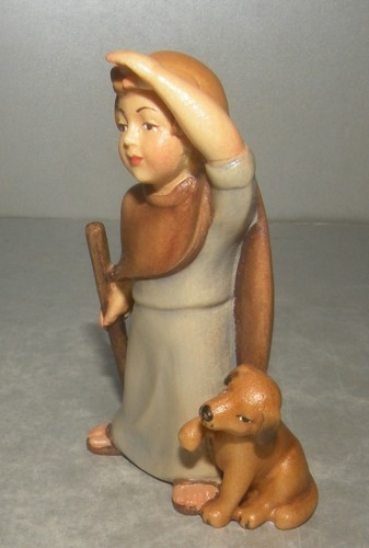 NUEVO Niño con Perro, Colección Gloria, Madera Lepi - Imagen 5 de 5