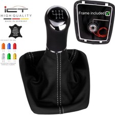 NW 6G ICT Schaltknauf LED Schaltsack passend für Skoda Octavia 2 RS 1Z3-5 B41